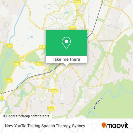 Now You'Re Talking Speech Therapy map