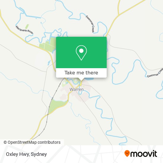 Oxley Hwy map