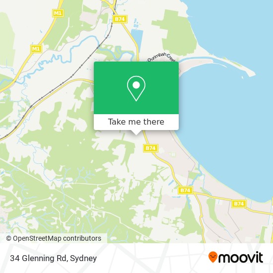 34 Glenning Rd map