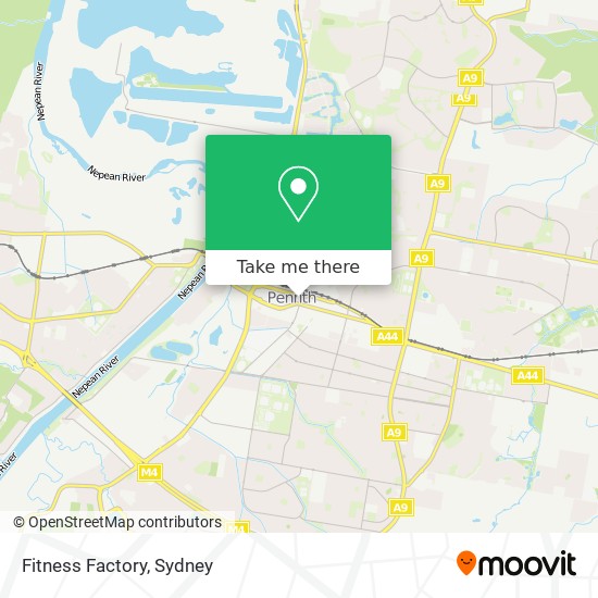 Fitness Factory map