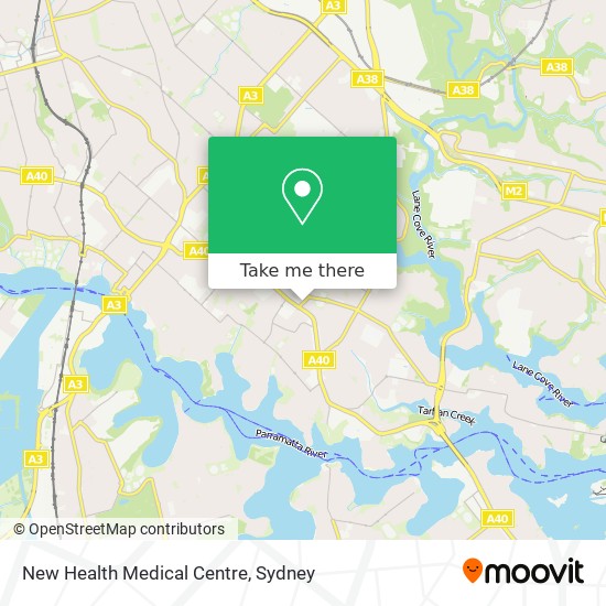 New Health Medical Centre map