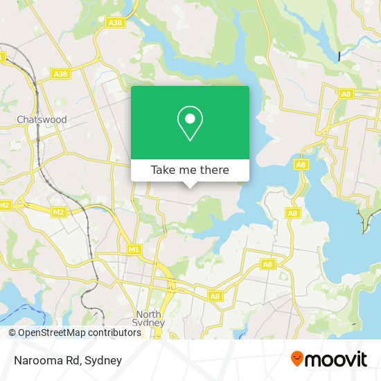 Narooma Rd map