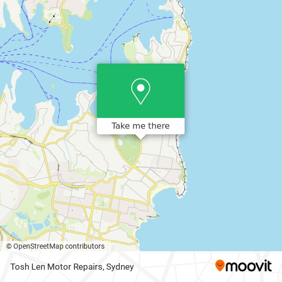 Tosh Len Motor Repairs map