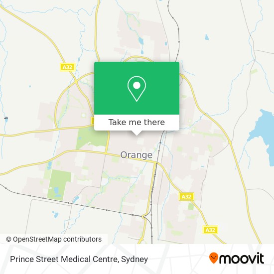 Prince Street Medical Centre map