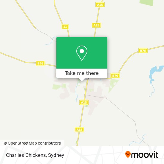 Mapa Charlies Chickens