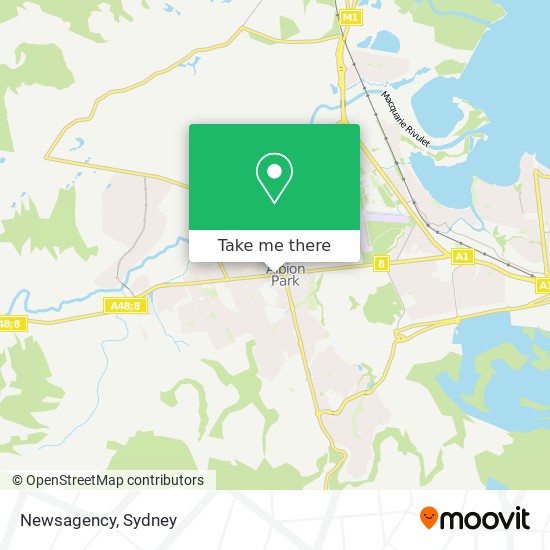 Newsagency map