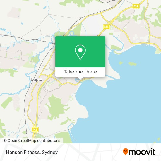 Hansen Fitness map