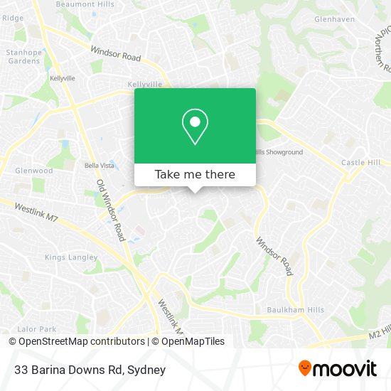 33 Barina Downs Rd map