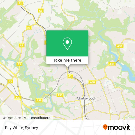 Ray White map