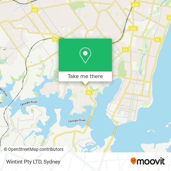 Wintint Pty LTD map