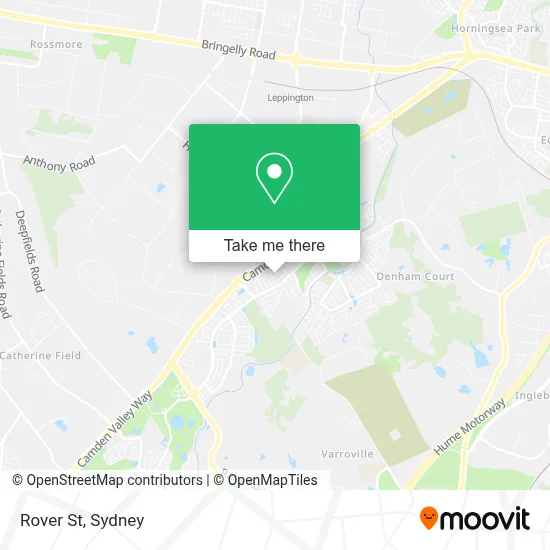 Rover St map