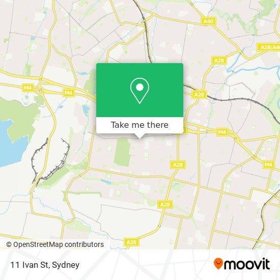 11 Ivan St map