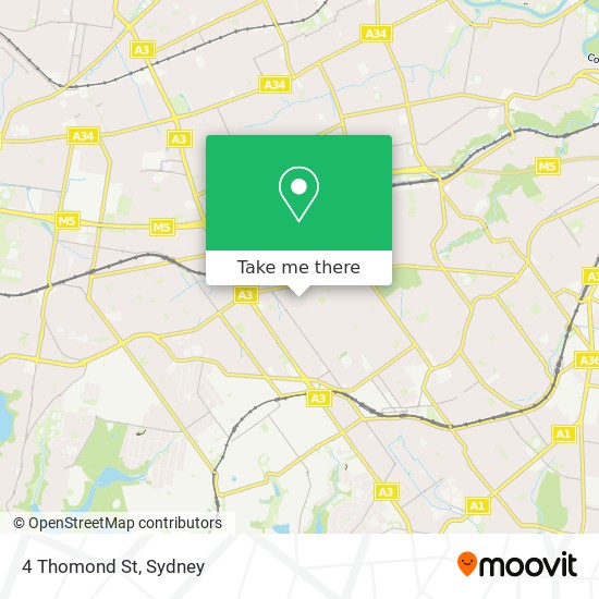 4 Thomond St map