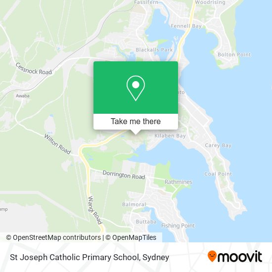 St Joseph Catholic Primary School map