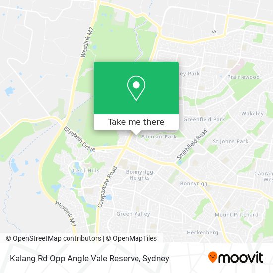 Kalang Rd Opp Angle Vale Reserve map