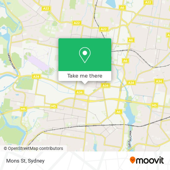 Mons St map