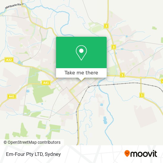 Em-Four Pty LTD map