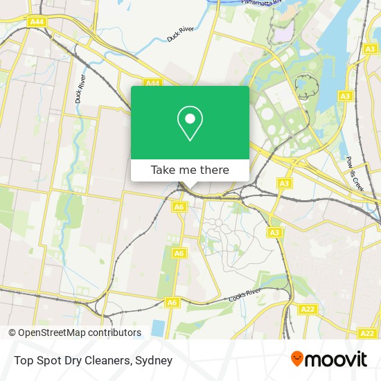 Top Spot Dry Cleaners map