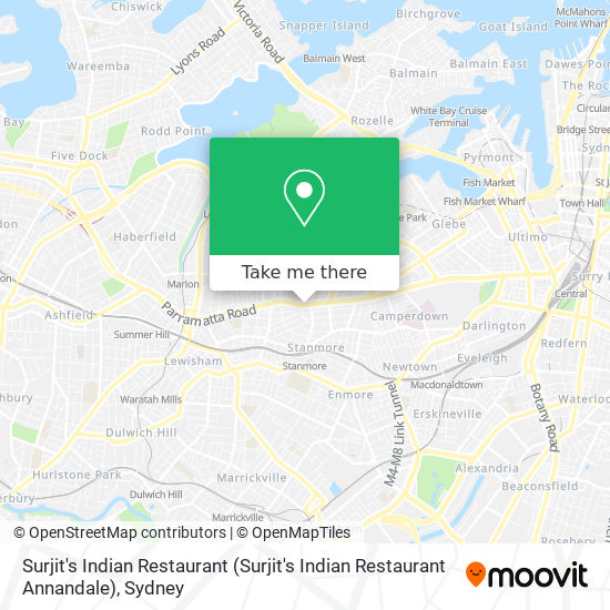 Mapa Surjit's Indian Restaurant