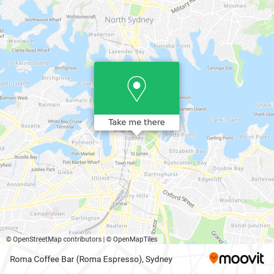 Roma Coffee Bar (Roma Espresso) map