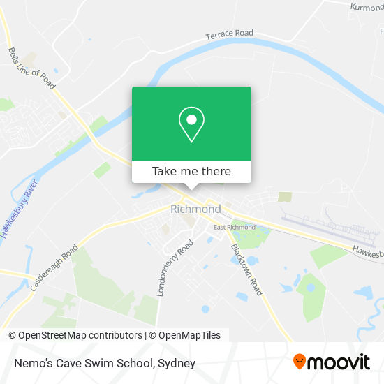 Mapa Nemo's Cave Swim School