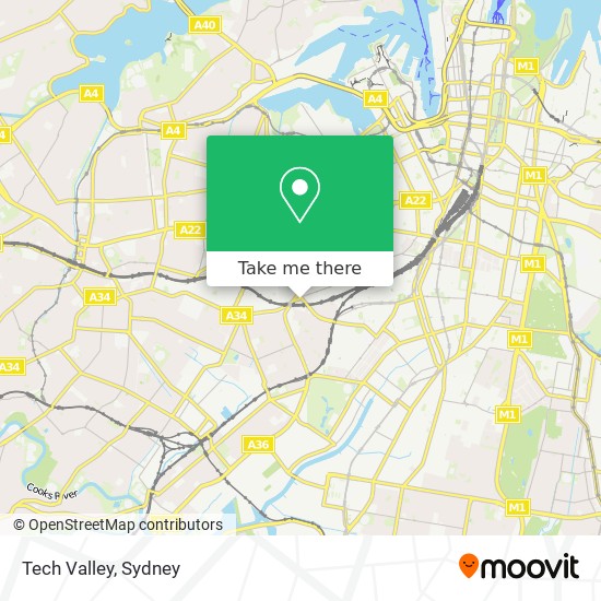 Tech Valley map