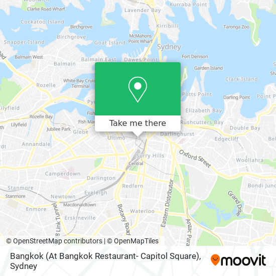 Bangkok (At Bangkok Restaurant- Capitol Square) map
