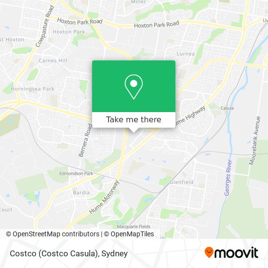 Costco (Costco Casula) map