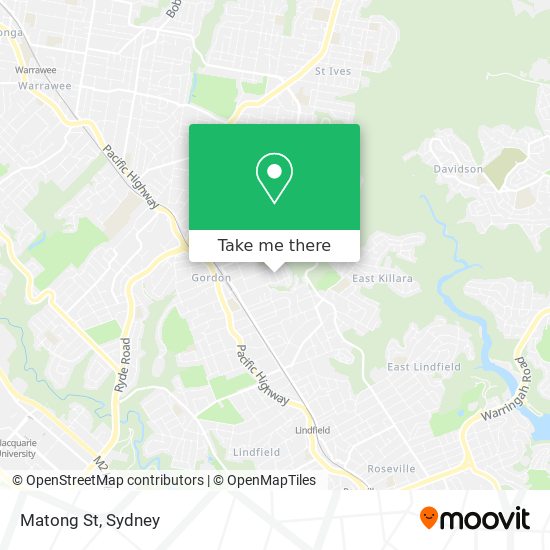 Matong St map