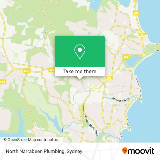 North Narrabeen Plumbing map