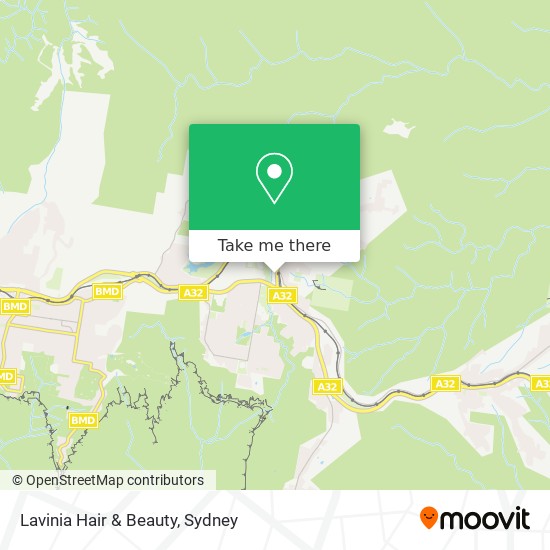 Lavinia Hair & Beauty map