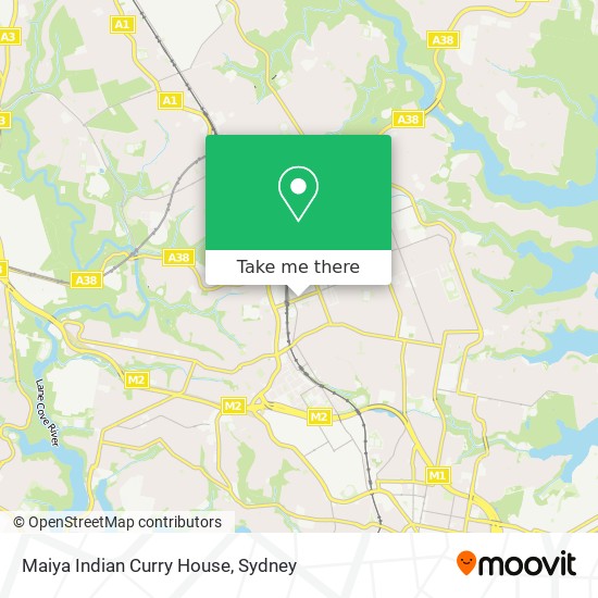 Maiya Indian Curry House map