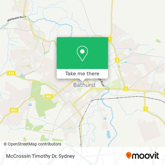 McCrossin Timothy Dr map