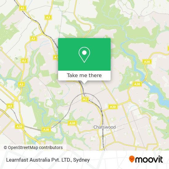 Learnfast Australia Pvt. LTD. map