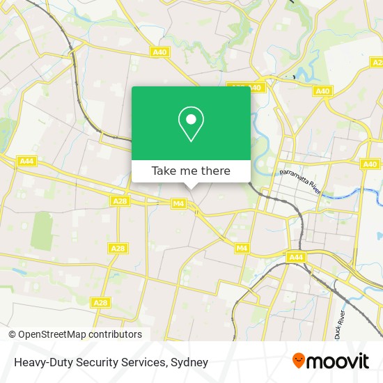 Mapa Heavy-Duty Security Services