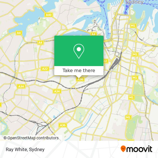 Ray White map