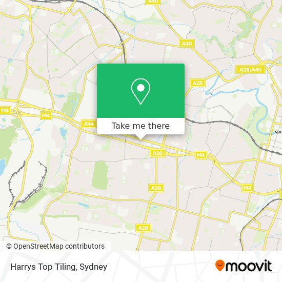 Mapa Harrys Top Tiling