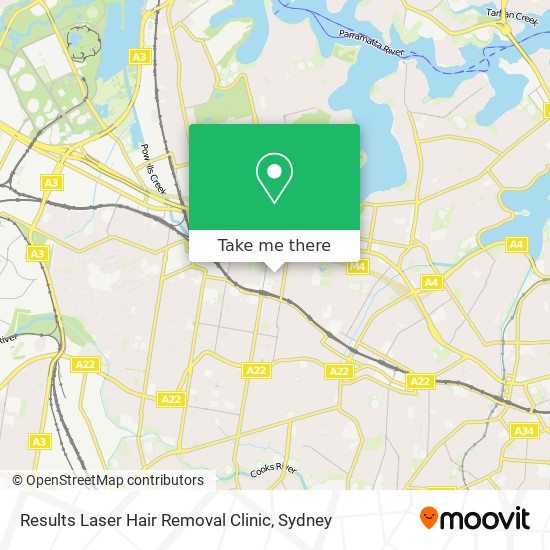 Results Laser Hair Removal Clinic map