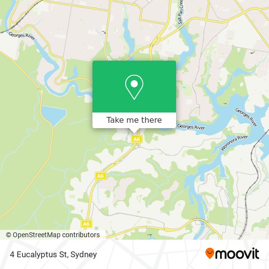 4 Eucalyptus St map