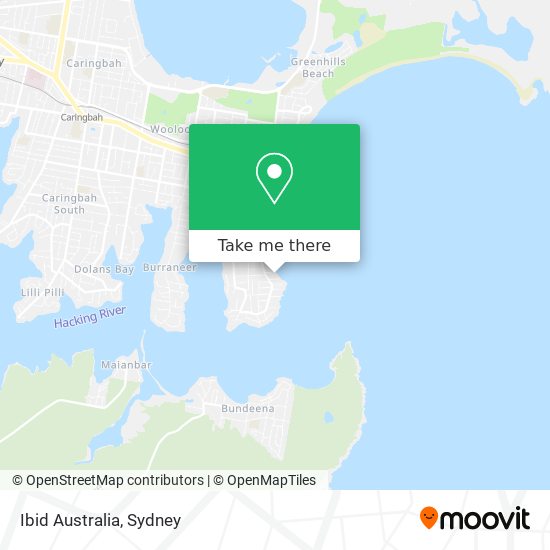 Ibid Australia map