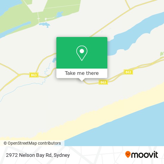 2972 Nelson Bay Rd map