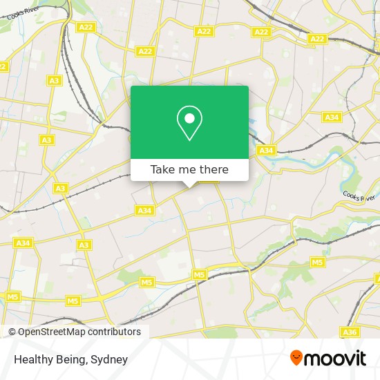 Healthy Being map