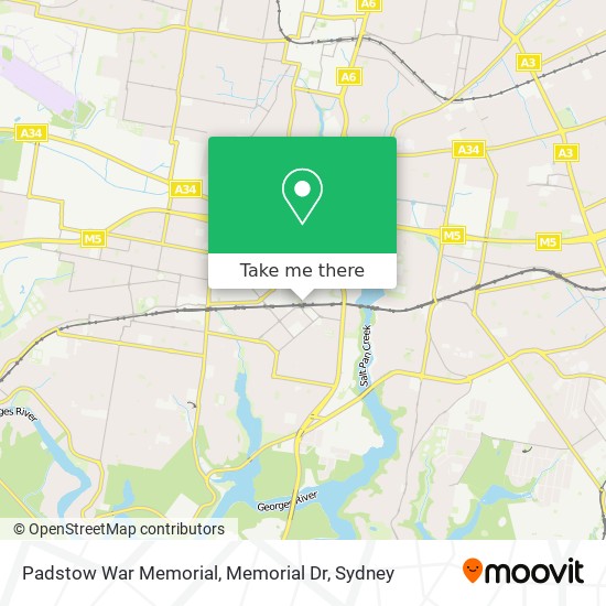 Padstow War Memorial, Memorial Dr map
