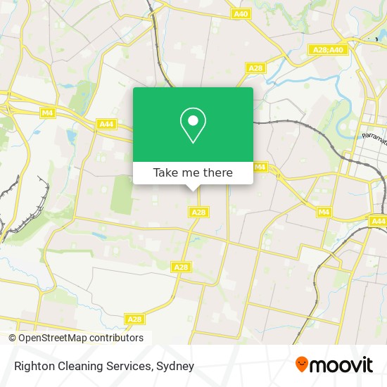 Righton Cleaning Services map