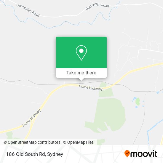 186 Old South Rd map