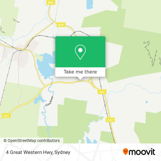 4 Great Western Hwy map