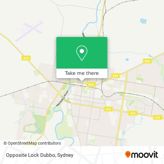 Opposite Lock Dubbo map