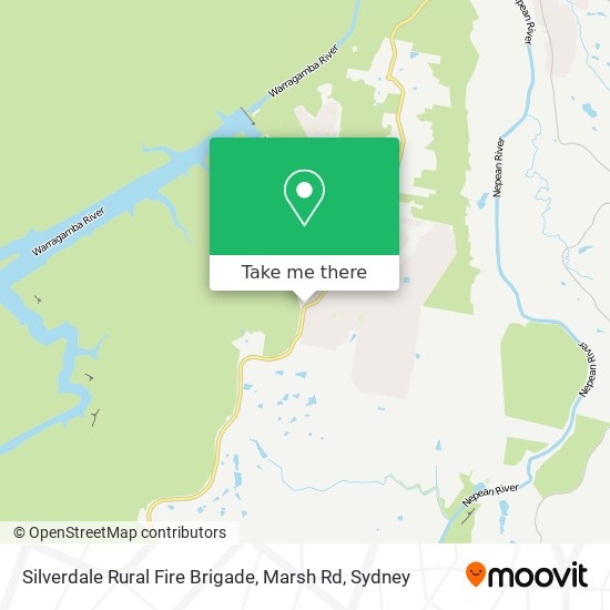 Silverdale Rural Fire Brigade, Marsh Rd map