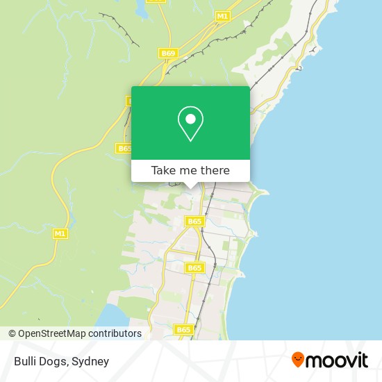 Bulli Dogs map