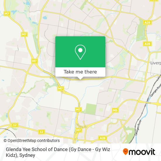 Glenda Yee School of Dance (Gy Dance - Gy Wiz Kidz) map
